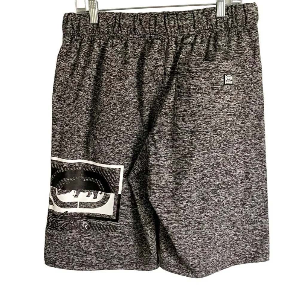 ECKO Unltd. Gray Fleece Relaxed Fit Shorts Men's Size Medium New